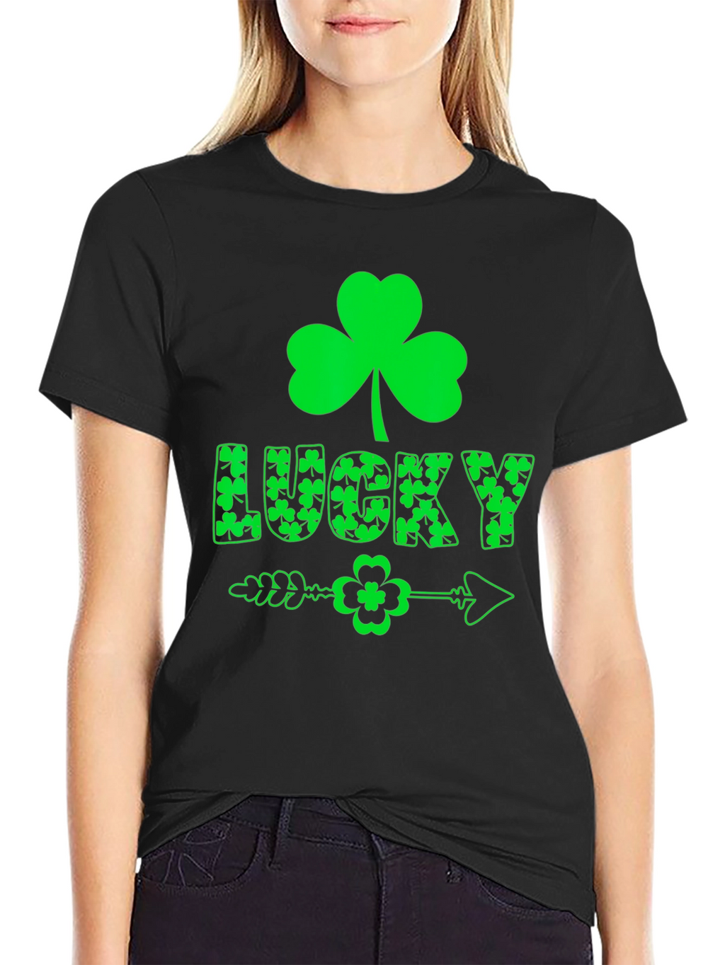 Lucky Shamrock Tee - St. Patricks Day