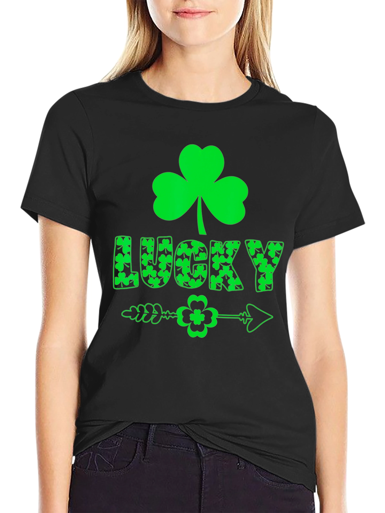 Lucky Shamrock Tee - St. Patricks Day