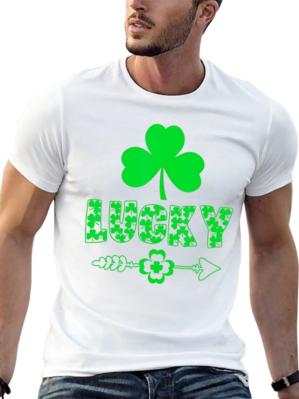 Lucky Shamrock Tee - St. Patricks Day