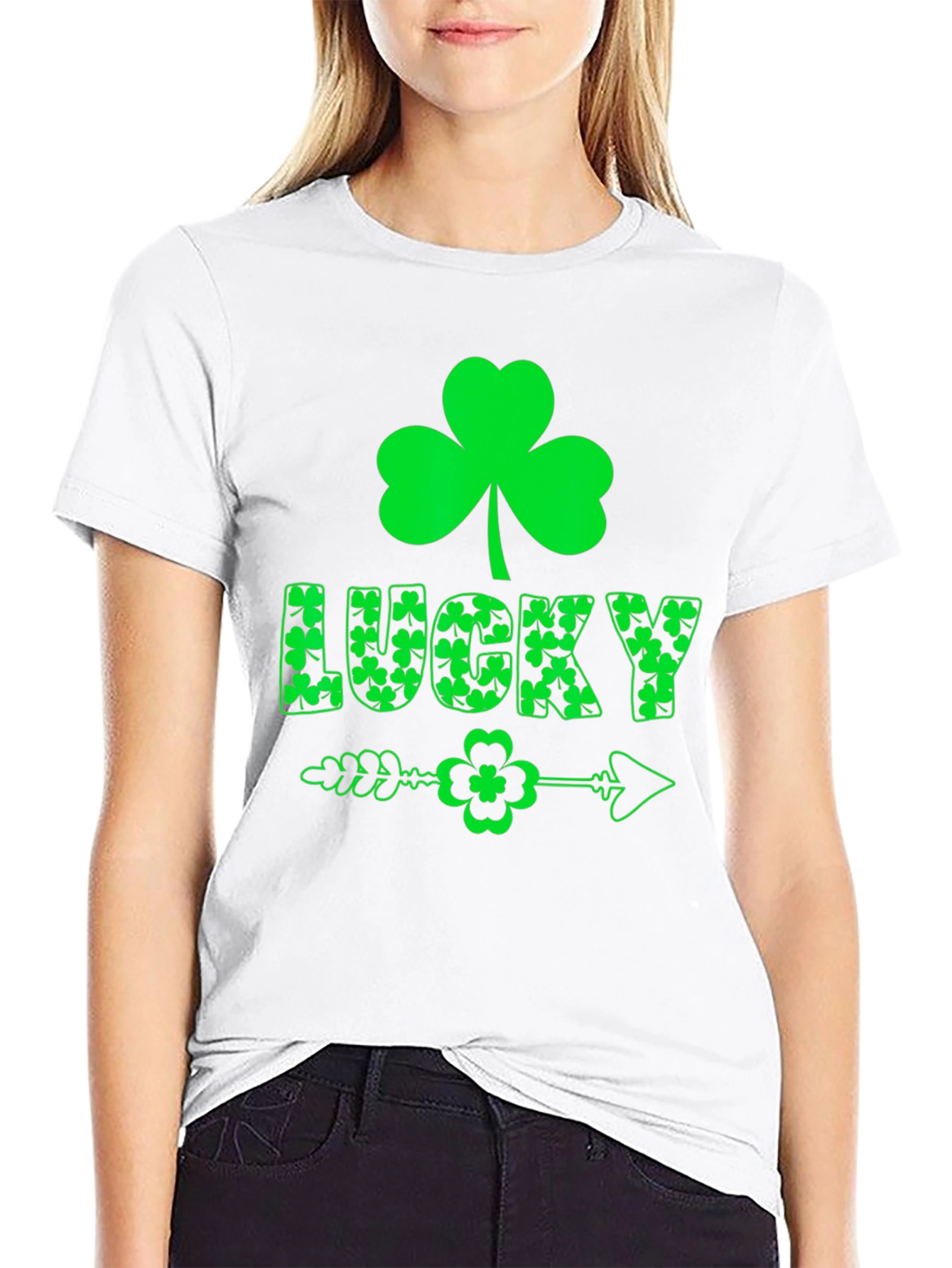 Lucky Shamrock Tee - St. Patricks Day