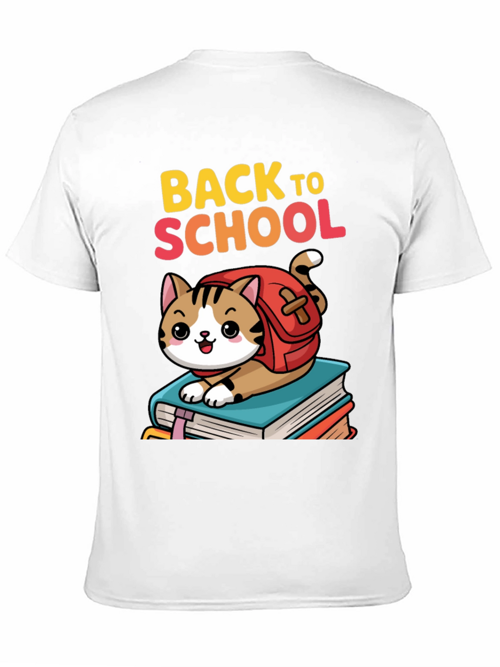 Back to School Cat T-Shirt