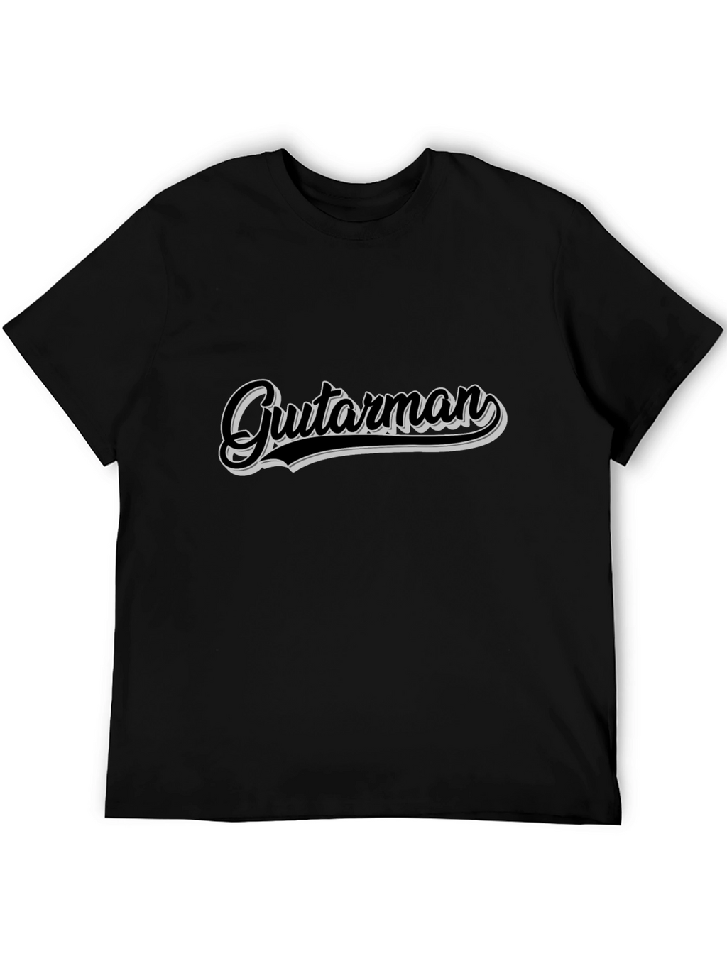 Gutarman Graphic Print Crew Neck Tee