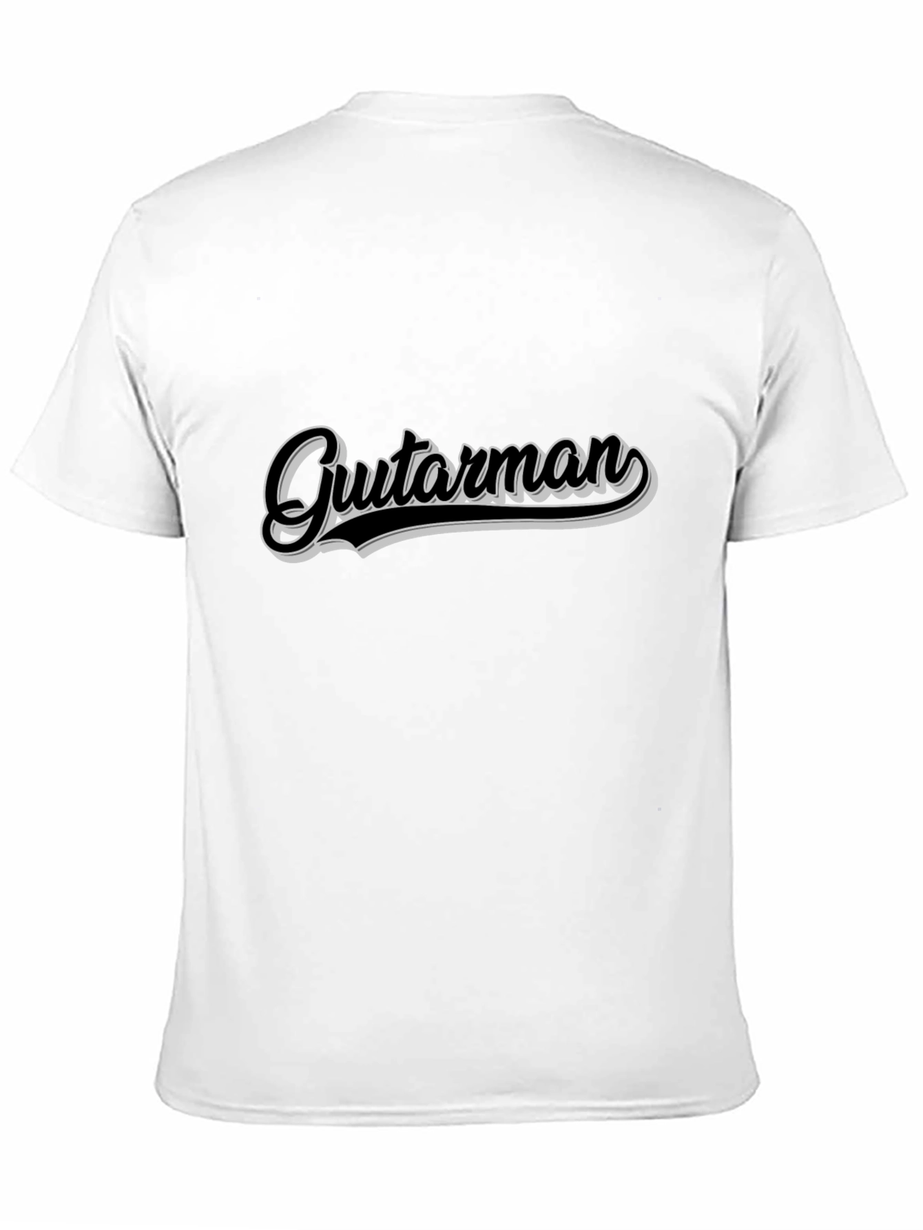 Gutarman Graphic Print Crew Neck Tee