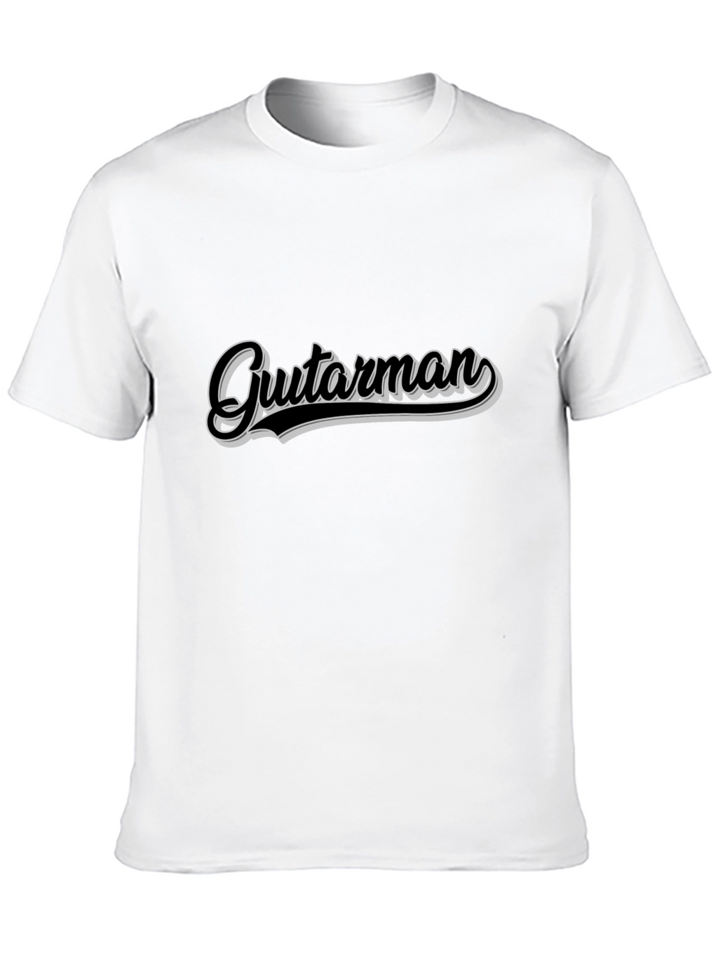 Gutarman Graphic Print Crew Neck Tee