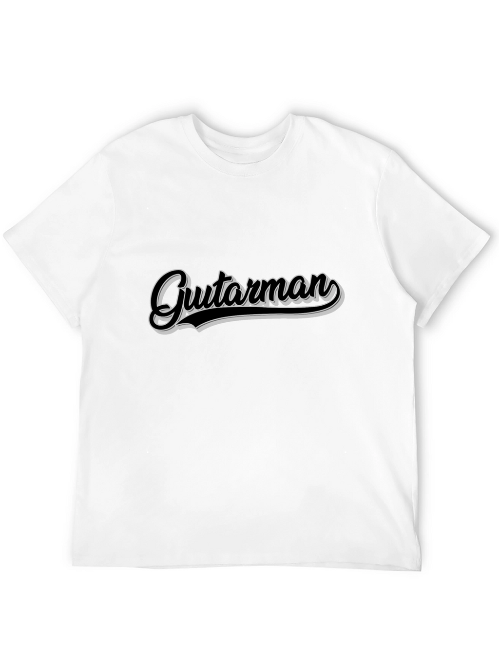 Gutarman Graphic Print Crew Neck Tee