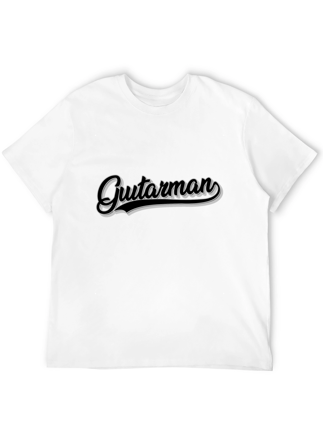 Gutarman Graphic Print Crew Neck Tee