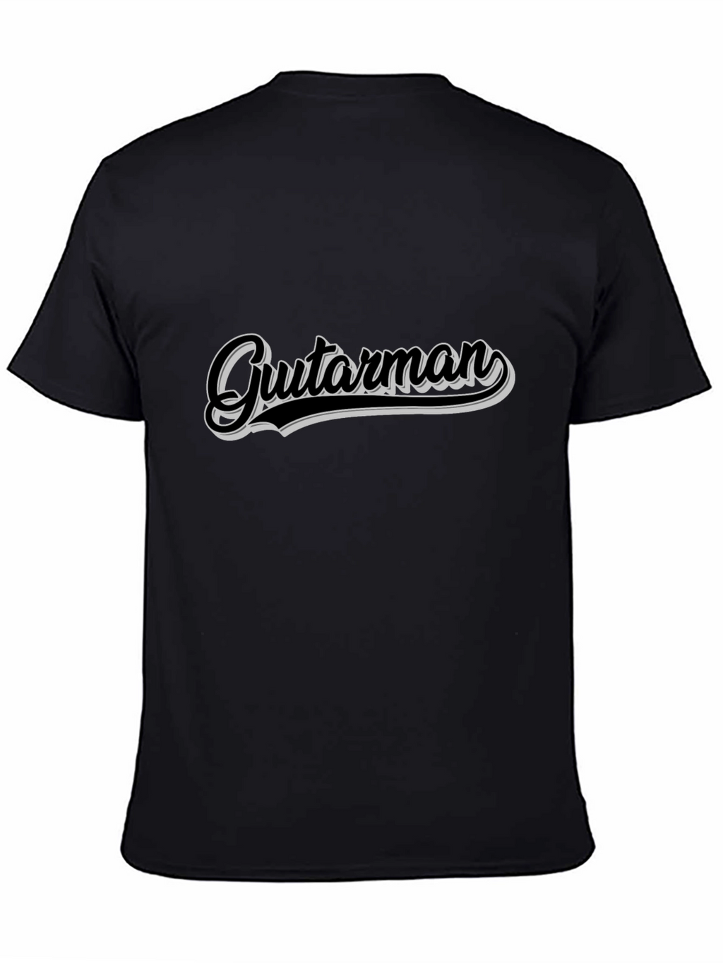 Gutarman Graphic Print Crew Neck Tee