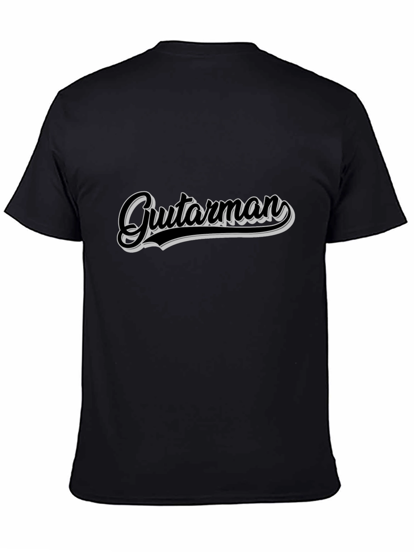 Gutarman Graphic Print Crew Neck Tee