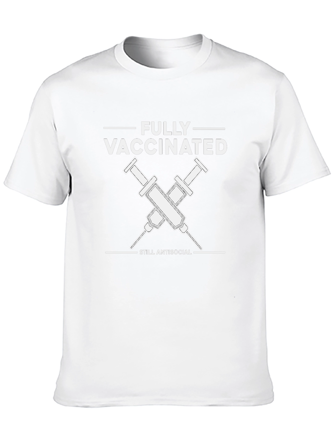 Fully Vaccinated Antisocial T-Shirt - Unisex