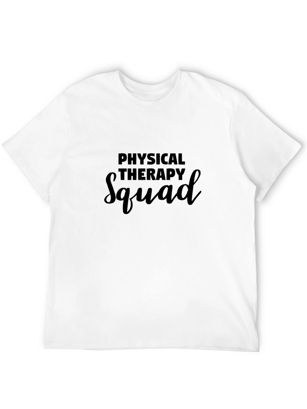 Physical Therapy Squad Black T-Shirt