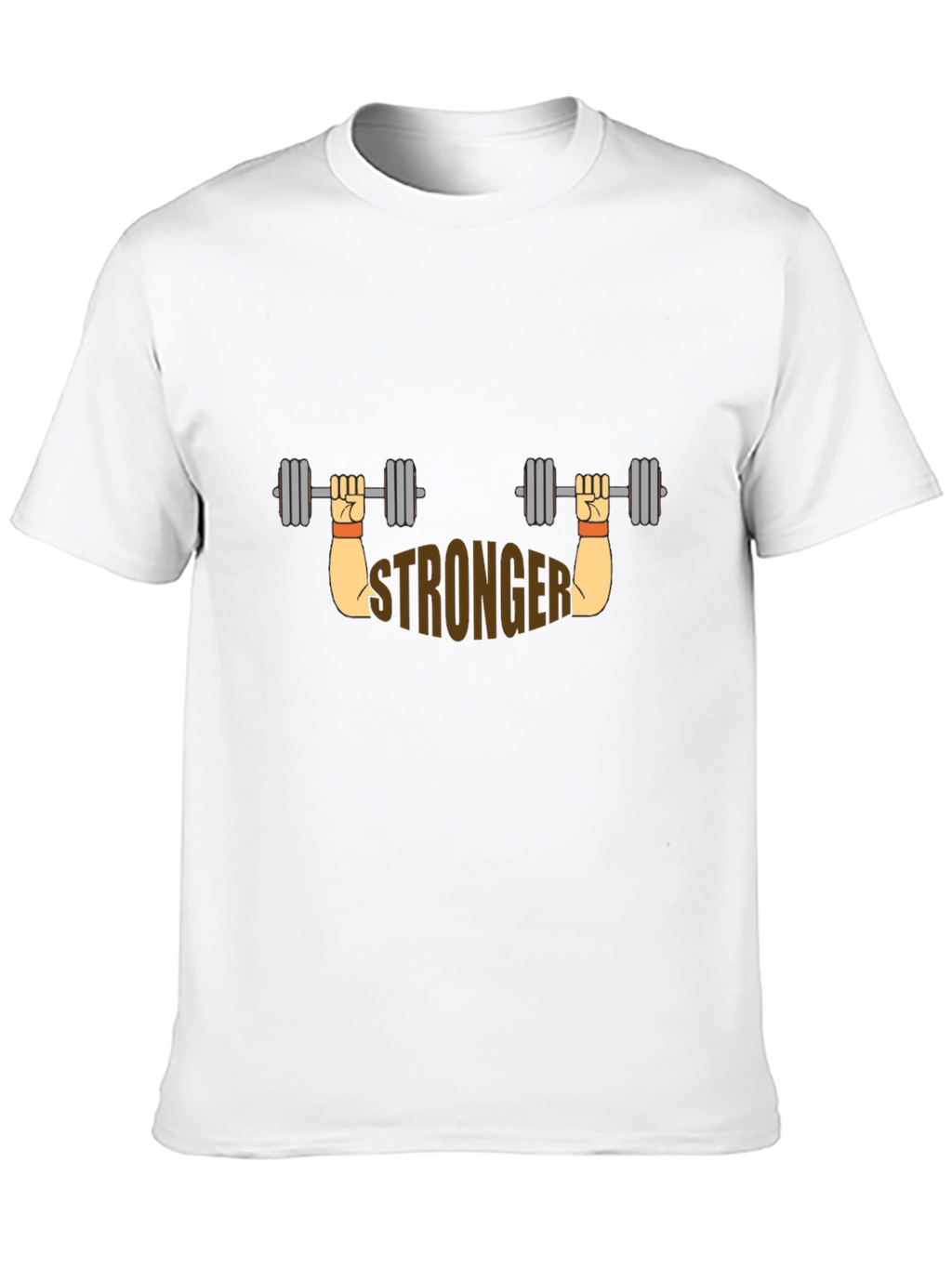 Stronger Graphic T-Shirt - Black