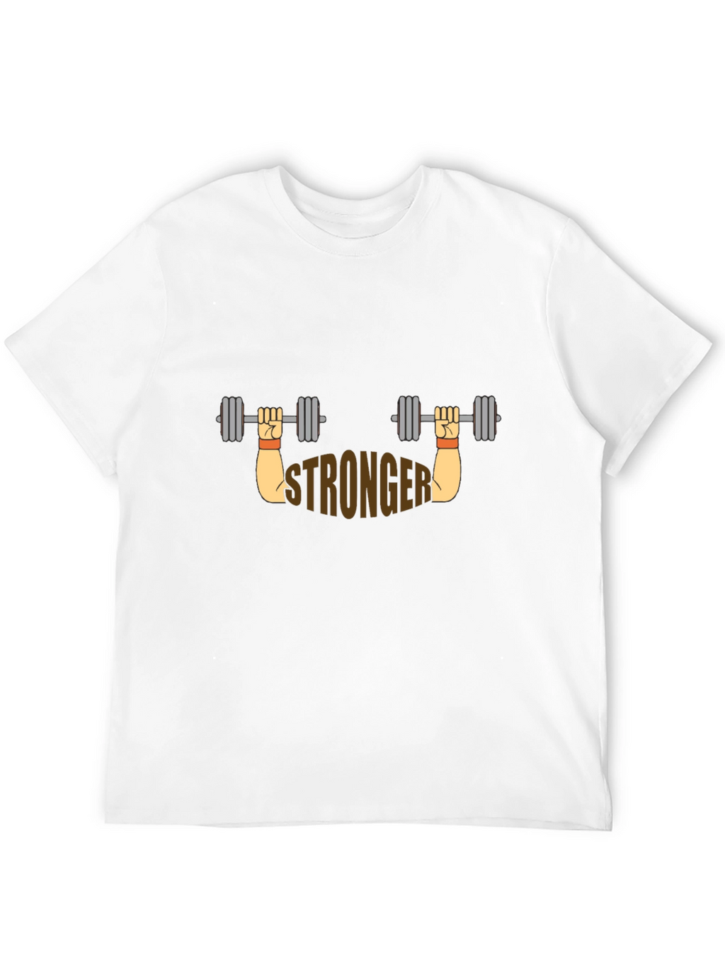 Stronger Graphic T-Shirt - Black