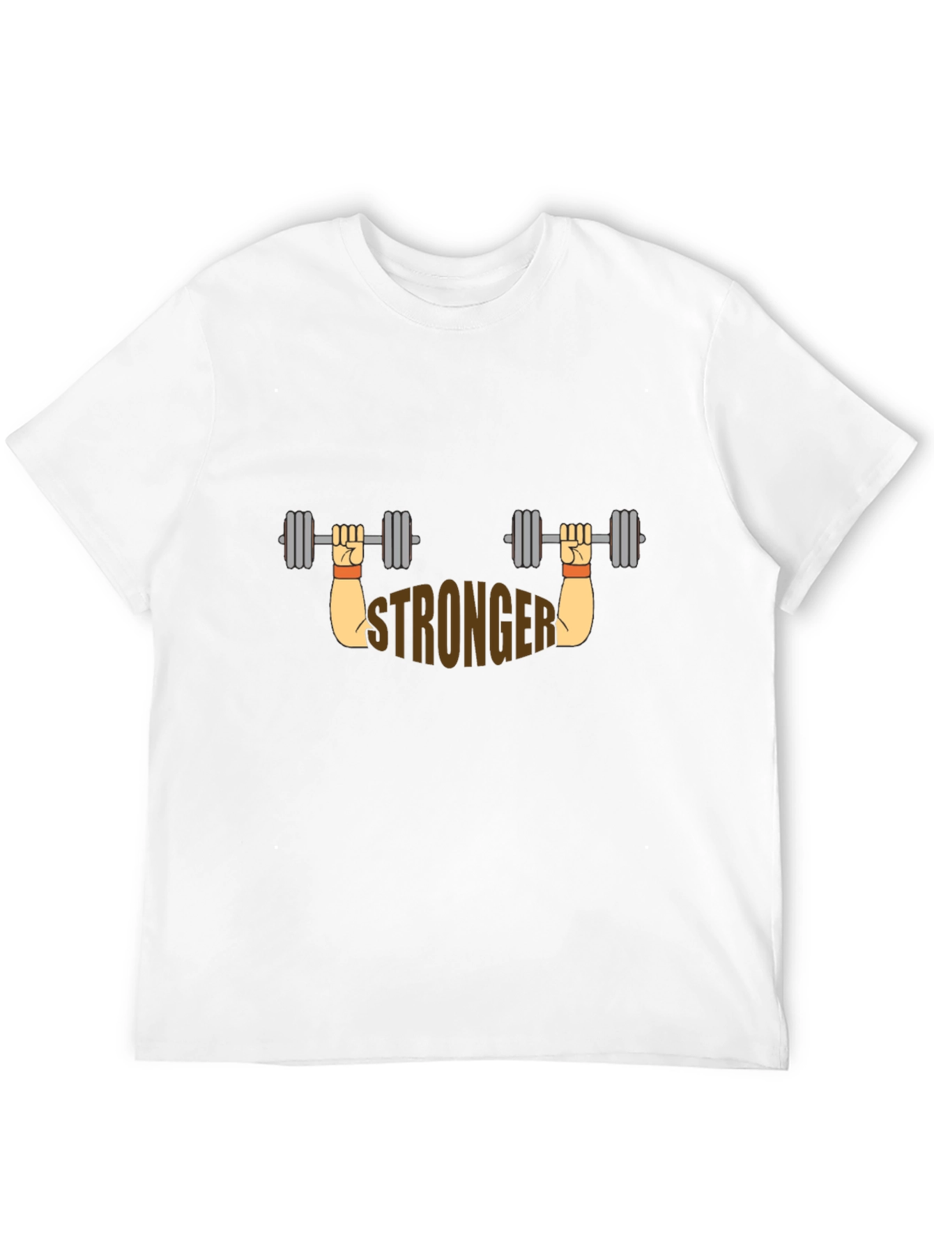 Stronger Graphic T-Shirt - Black