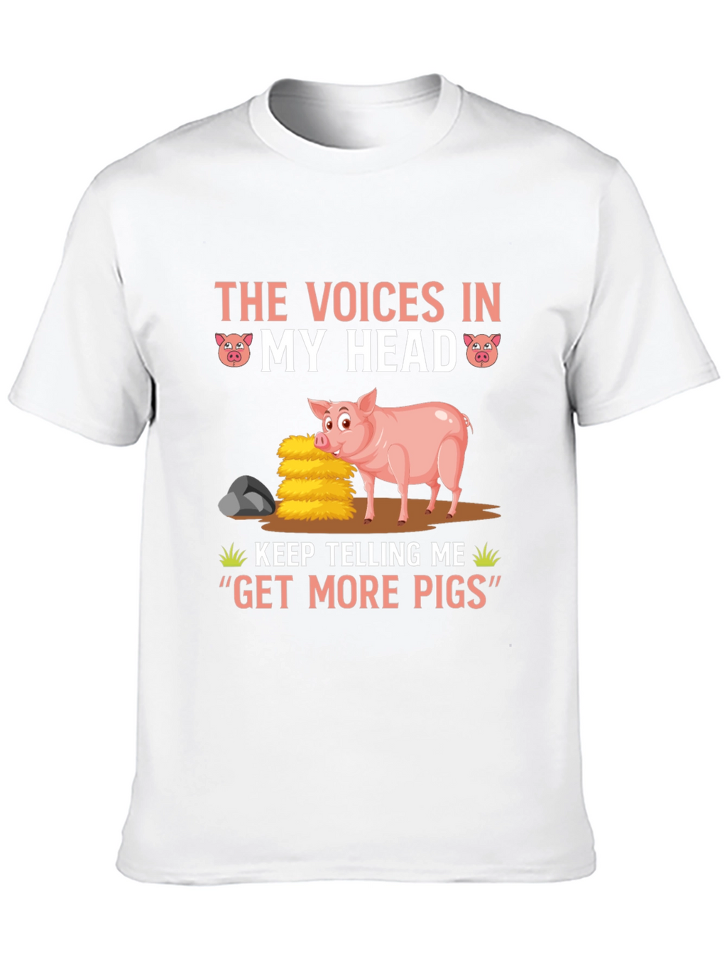 Voices in My Head Pig T-Shirt