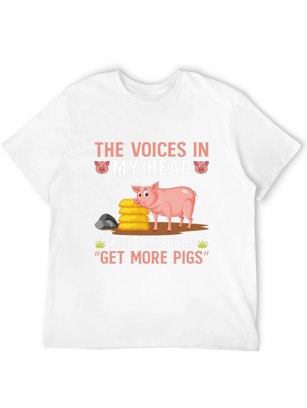 Voices in My Head Pig T-Shirt