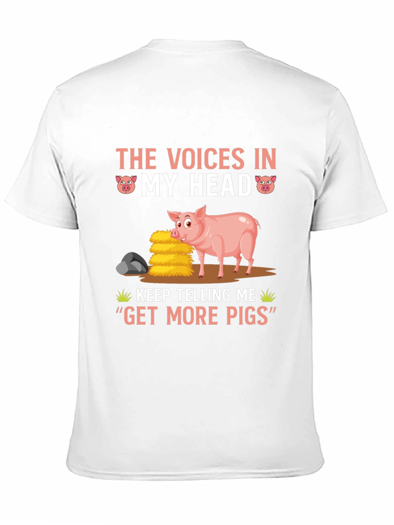 Voices in My Head Pig T-Shirt