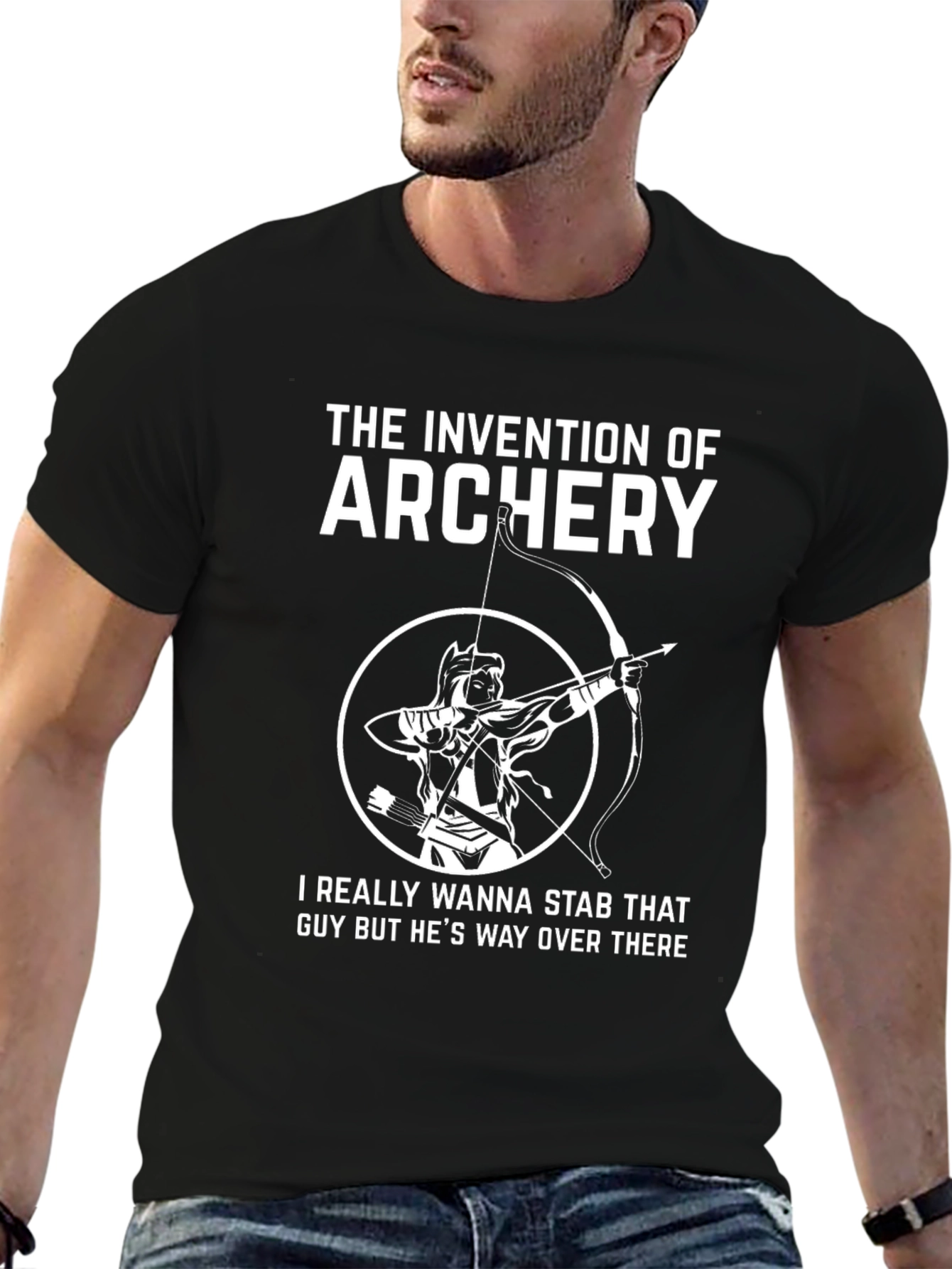 Invention of Archery Graphic T-Shirt