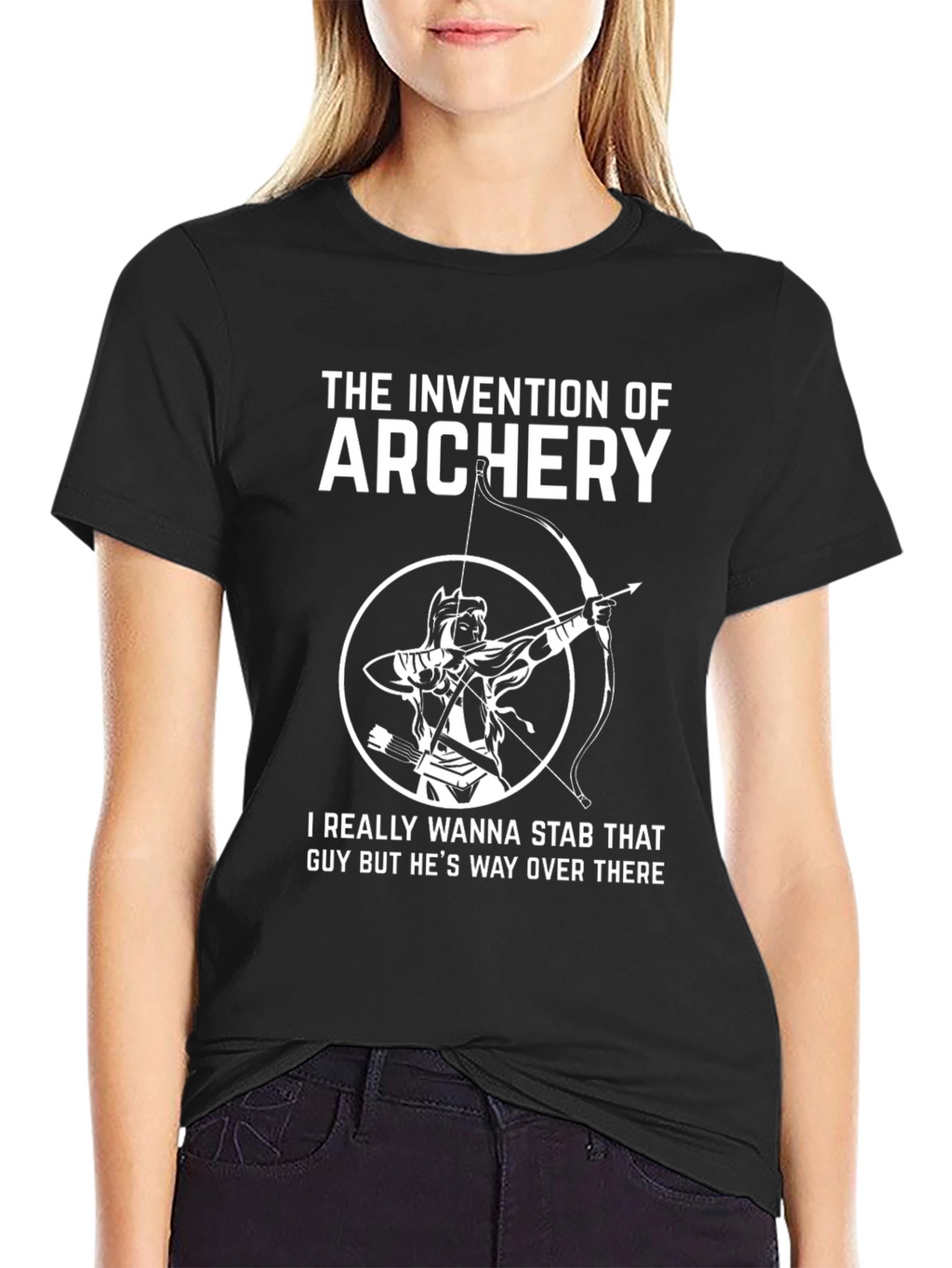 Invention of Archery Graphic T-Shirt