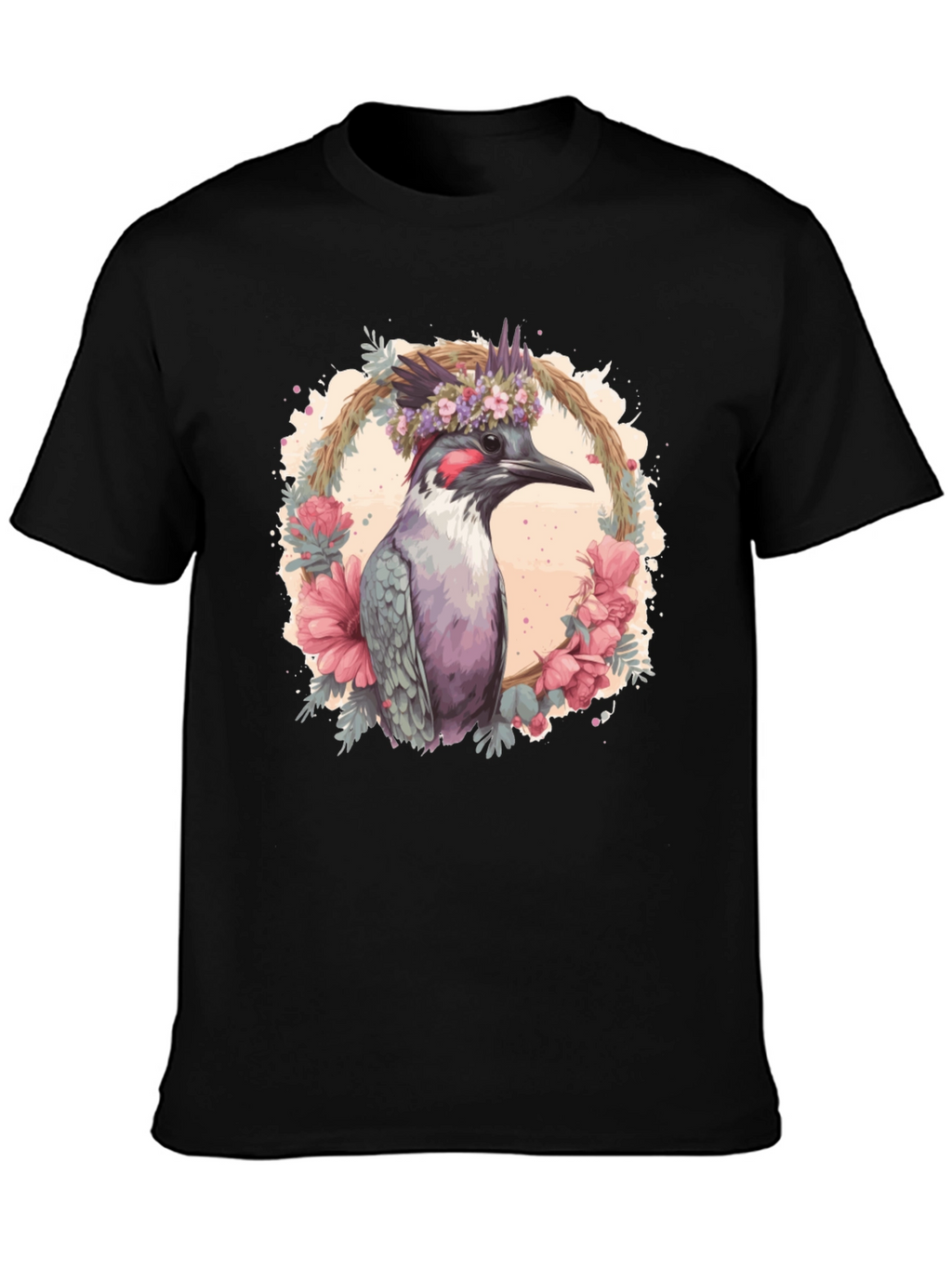 Floral Bird T-Shirt