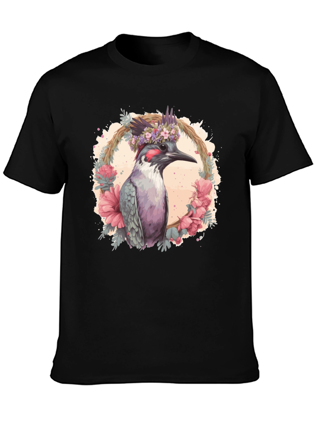 Floral Bird T-Shirt
