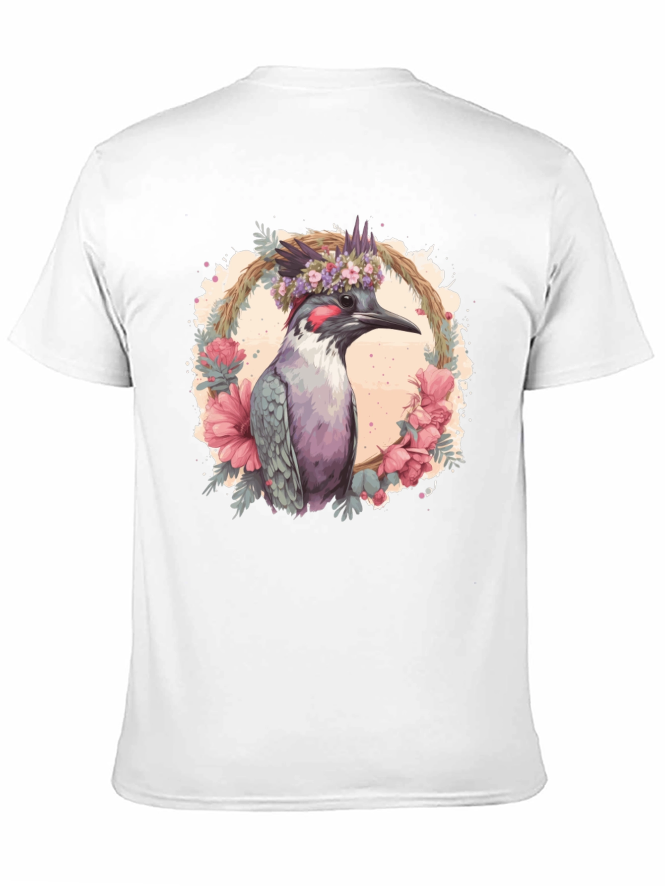 Floral Bird T-Shirt