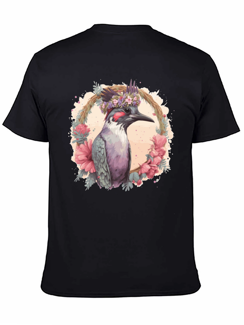 Floral Bird T-Shirt