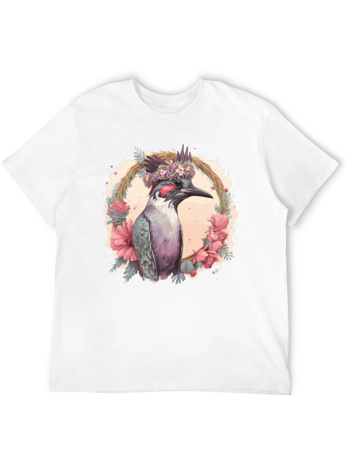 Floral Bird T-Shirt