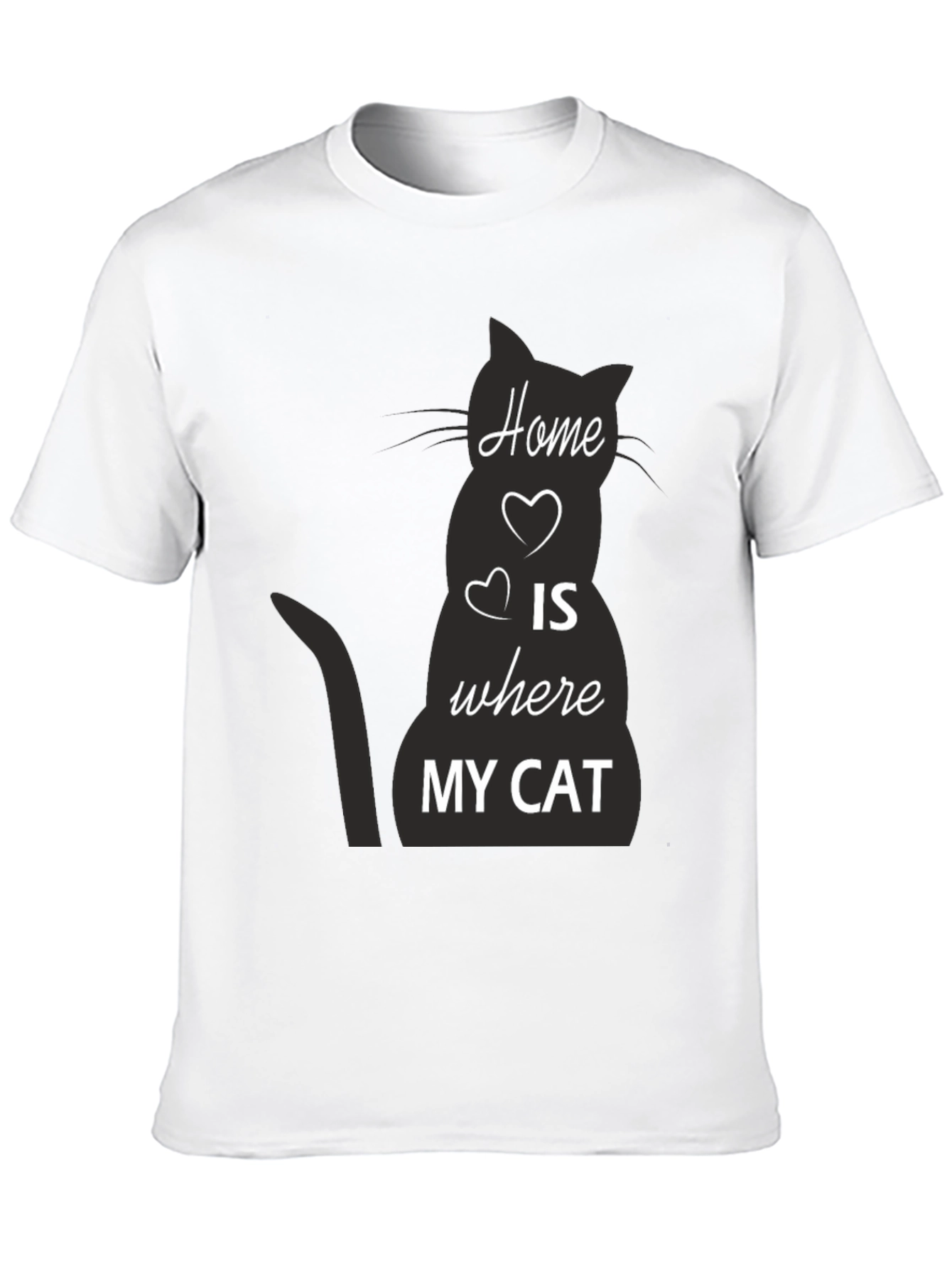 Home is Where My Cat T-Shirt