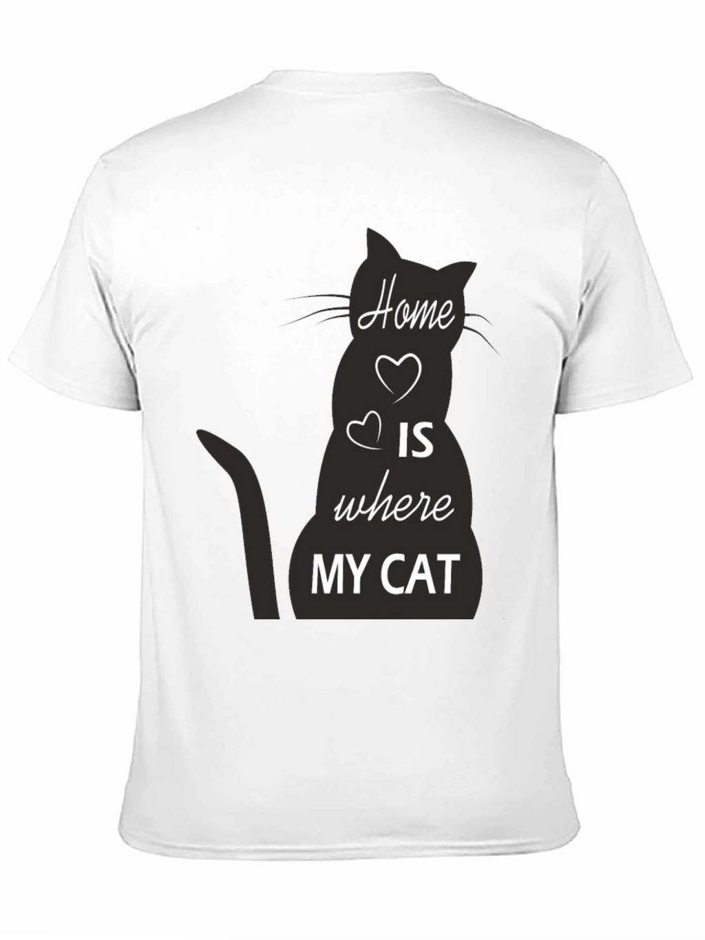 Home is Where My Cat T-Shirt