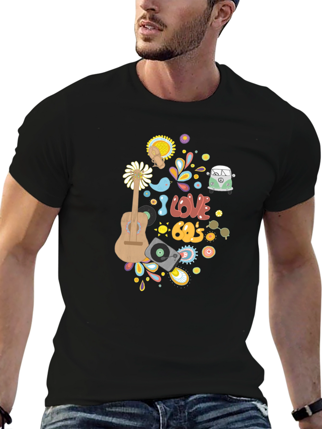 I Love the 60s Graphic T-Shirt