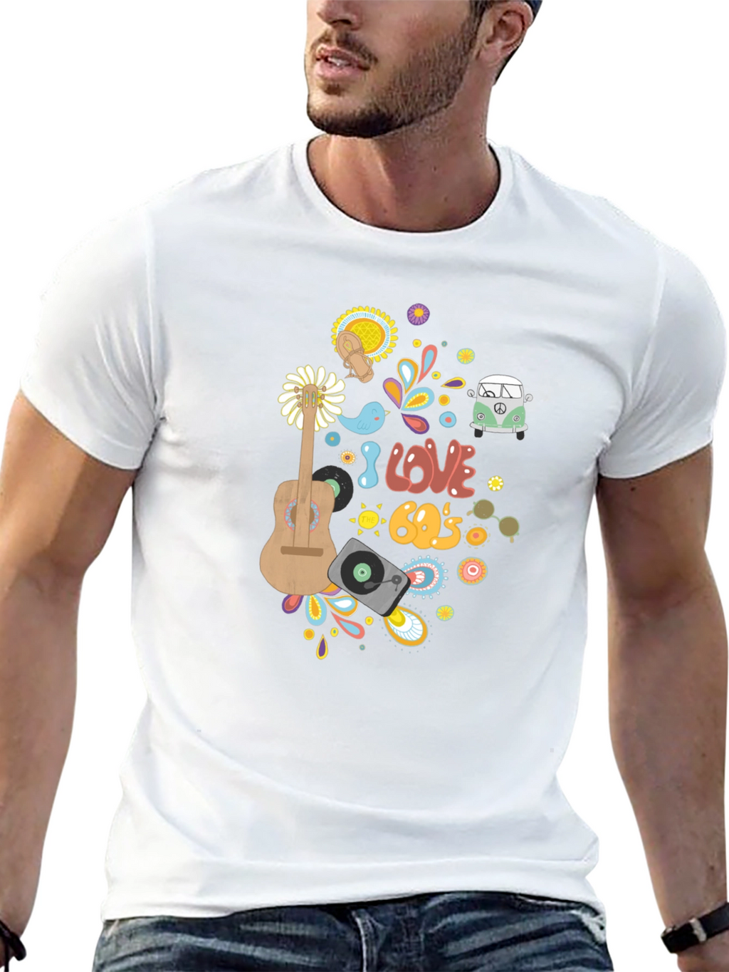 I Love the 60s Graphic T-Shirt