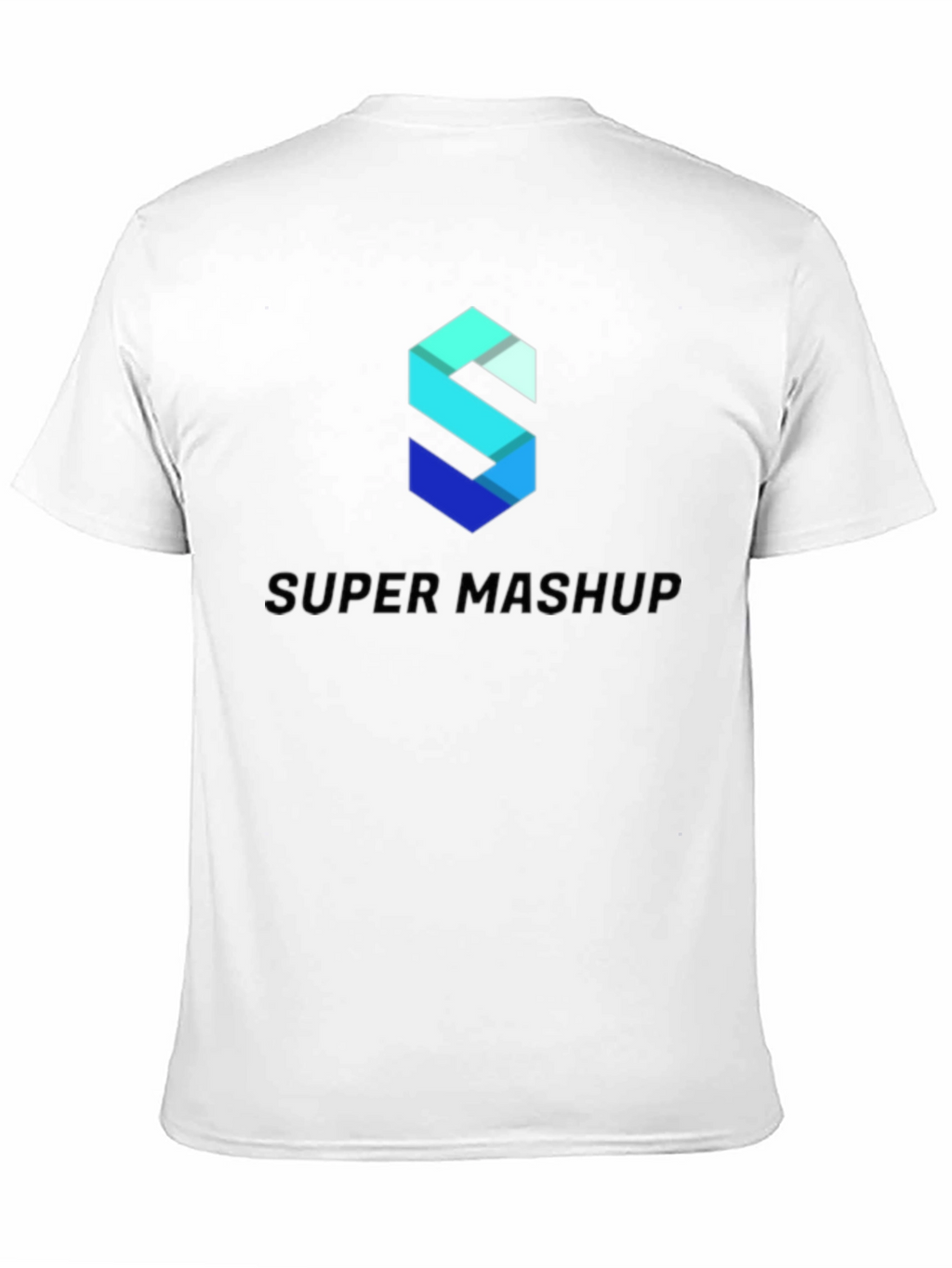 Super Mashup Black Graphic Tee