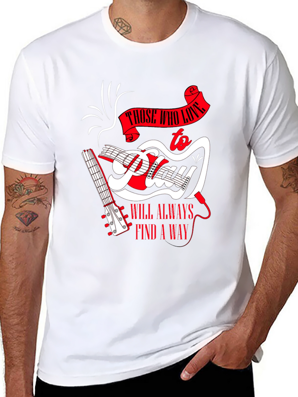 Musicians Tee: Those Who Love to Play