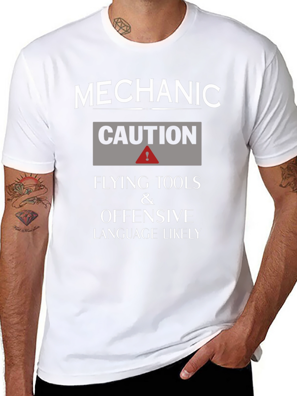 Mechanic Caution T-Shirt