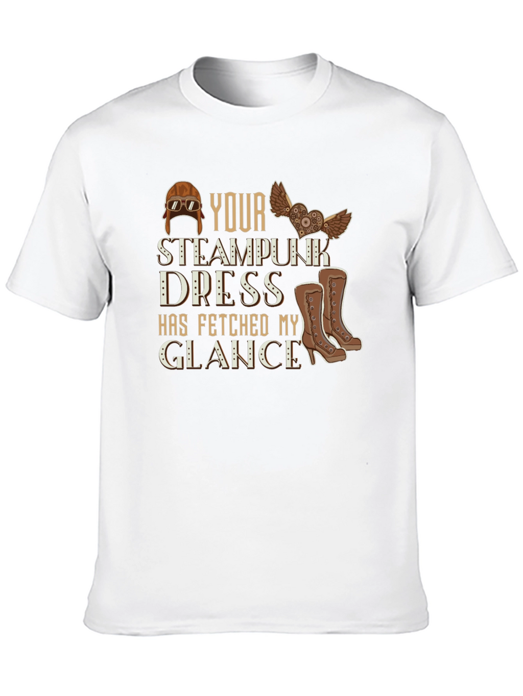 Steampunk Dress T-Shirt - Fetched My Glance