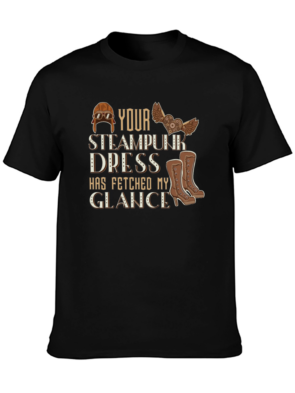 Steampunk Dress T-Shirt - Fetched My Glance