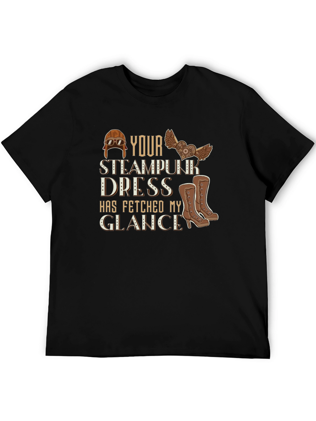 Steampunk Dress T-Shirt - Fetched My Glance
