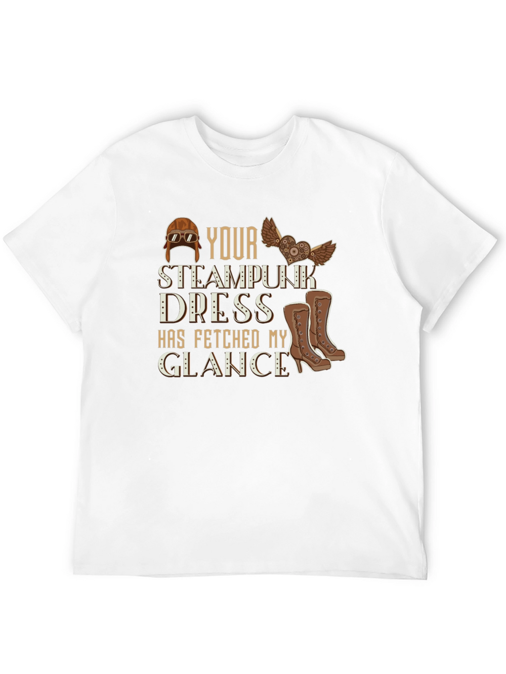 Steampunk Dress T-Shirt - Fetched My Glance