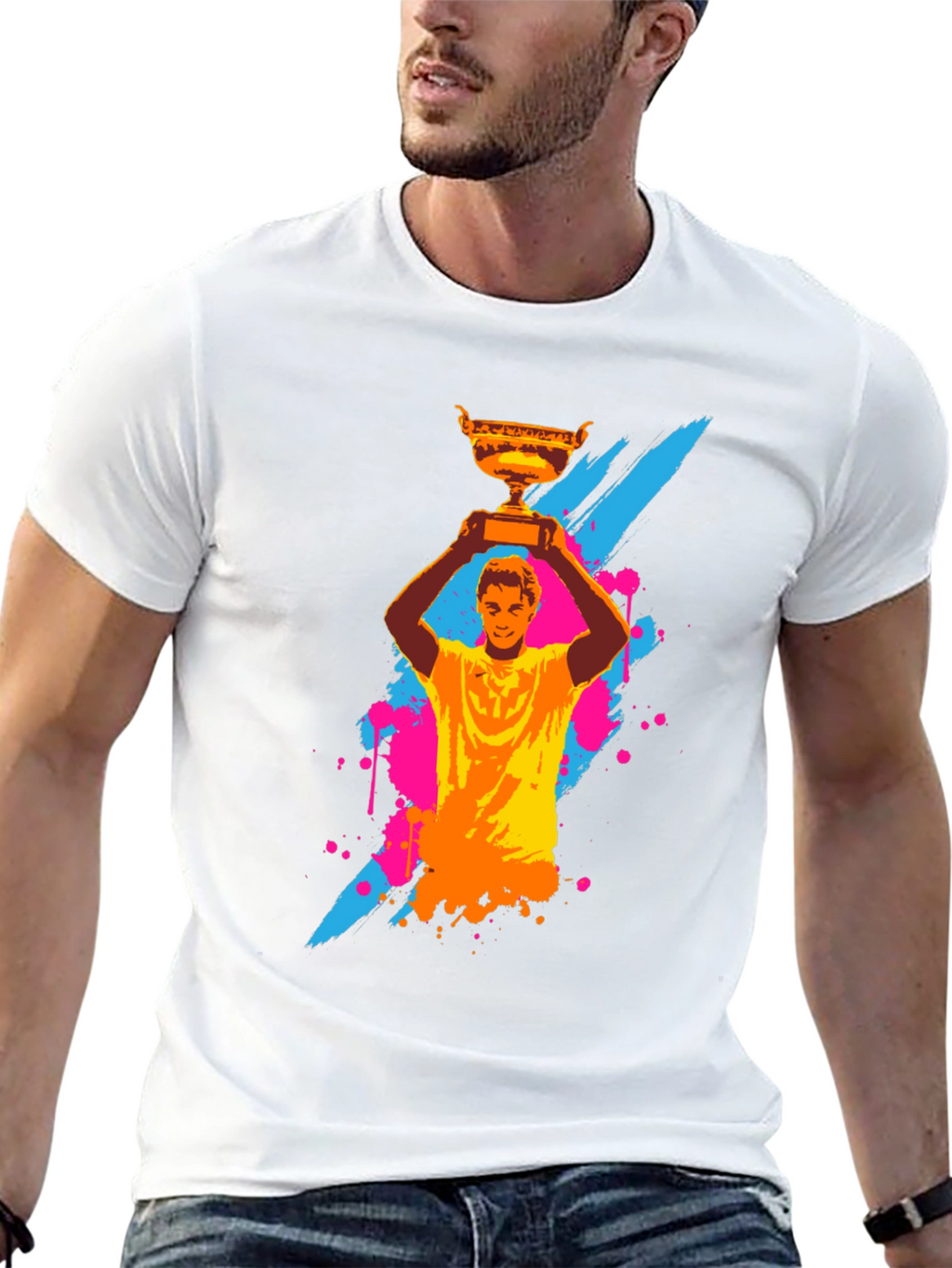 Tennis Champion Graphic T-Shirt