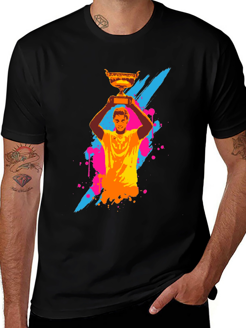 Tennis Champion Graphic T-Shirt