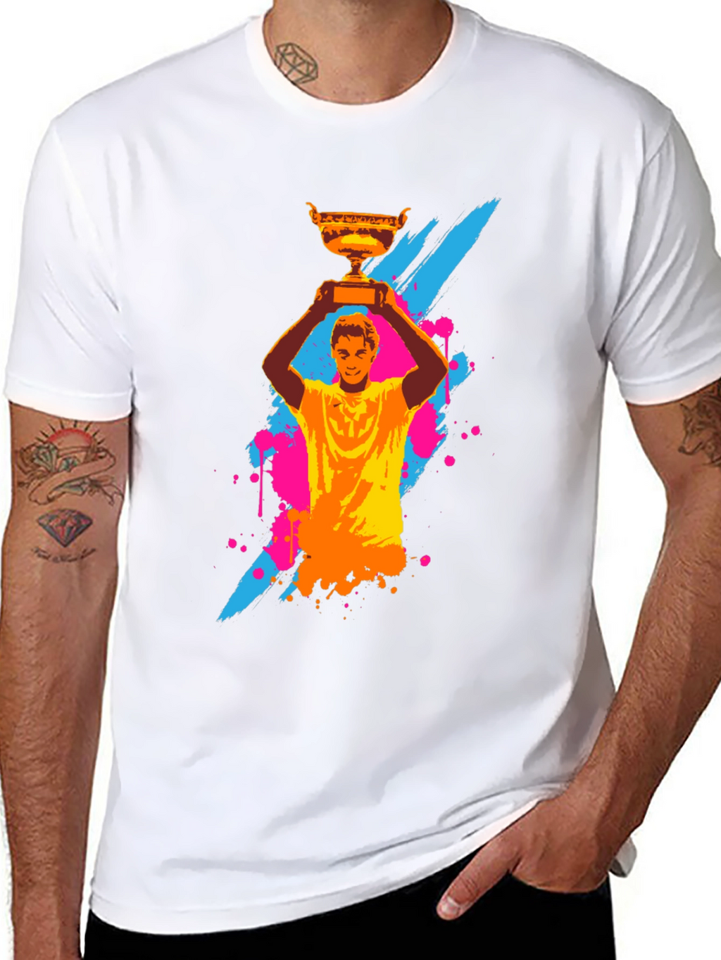 Tennis Champion Graphic T-Shirt