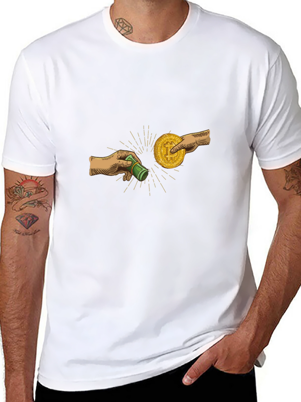 Bitcoin Trade T-Shirt - Crypto Currency Tee