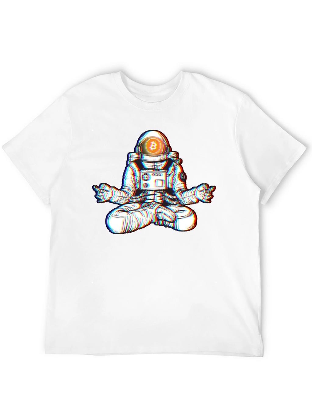 Bitcoin Astronaut Meditation T-Shirt