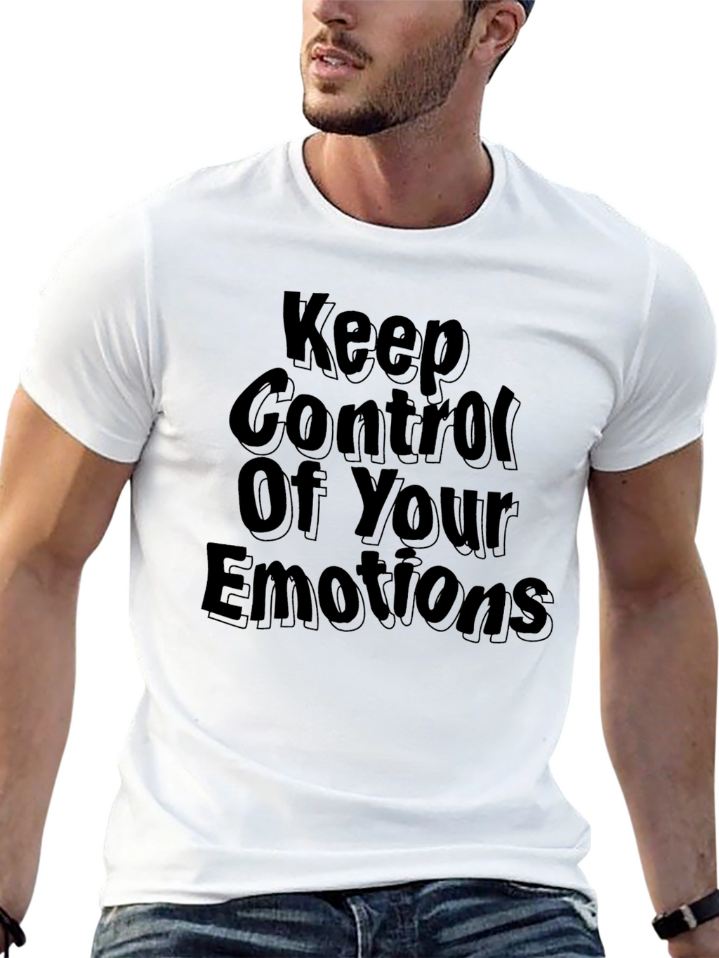 Keep Control T-Shirt - Motivational Mens Tee
