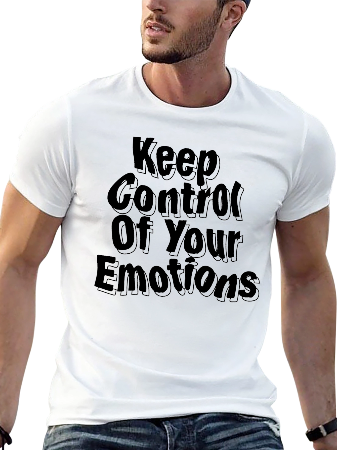 Keep Control T-Shirt - Motivational Mens Tee
