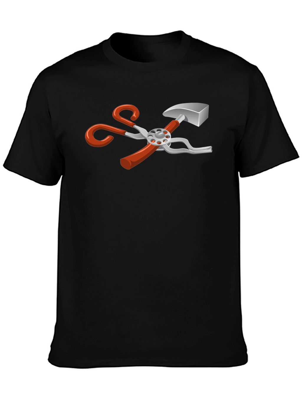 Novelty Tool Graphic Black T-Shirt