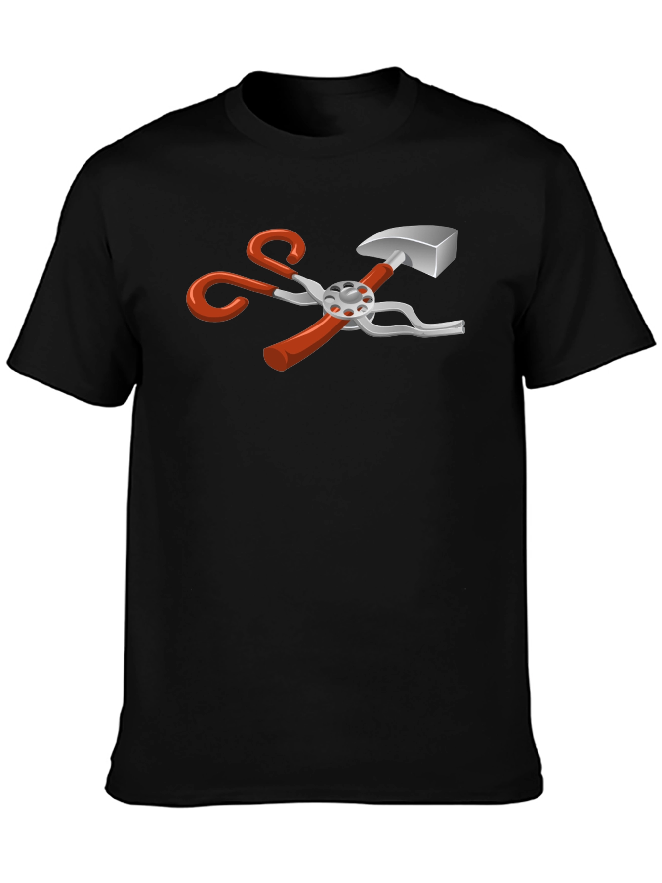 Novelty Tool Graphic Black T-Shirt