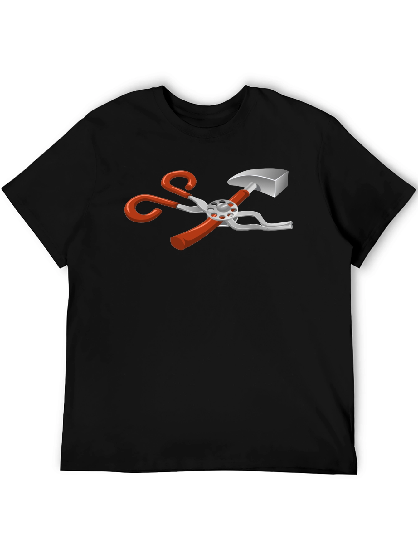 Novelty Tool Graphic Black T-Shirt