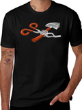 Novelty Tool Graphic Black T-Shirt