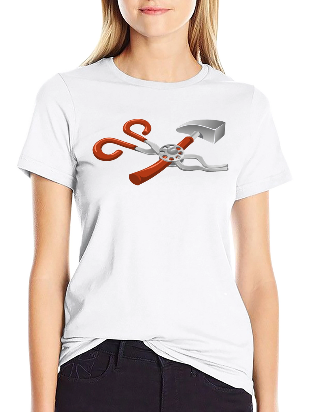 Novelty Tool Graphic Black T-Shirt
